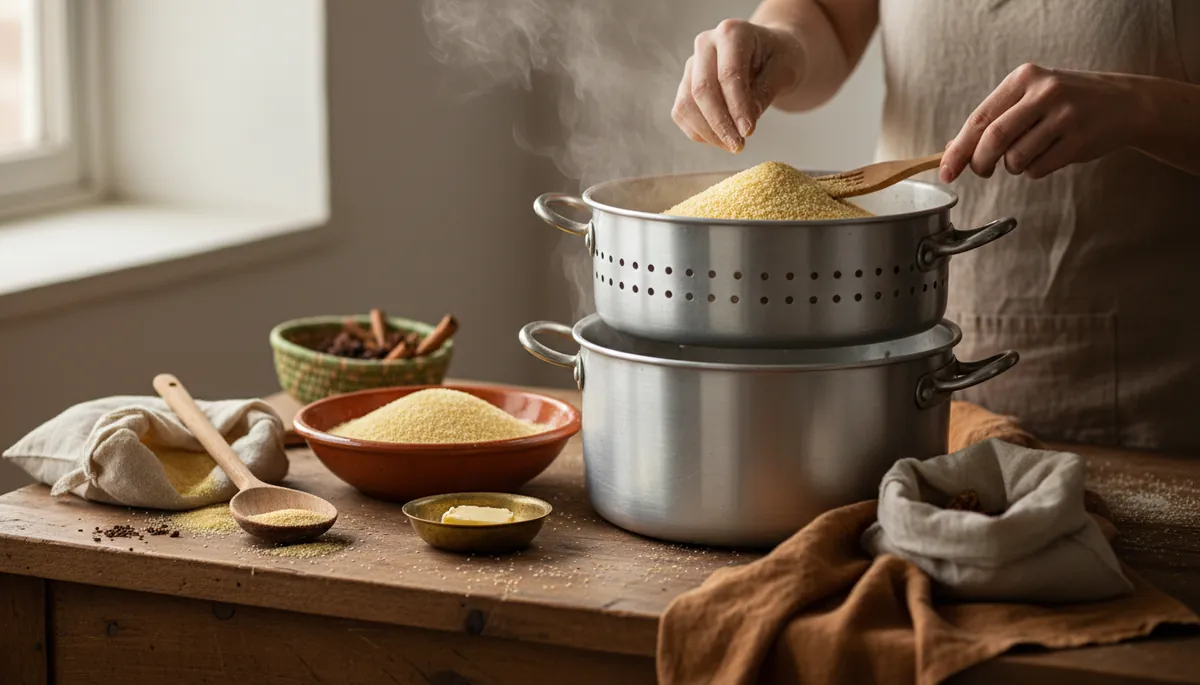 Temps de cuisson du couscous au couscoussier