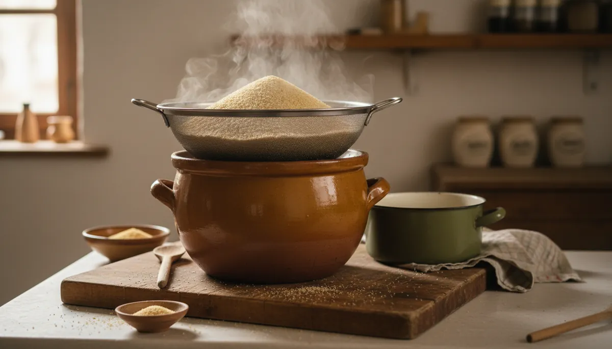 Couscous sans couscoussier, mes alternatives et leurs limites